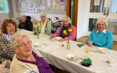 Village lunch goes down a treat!